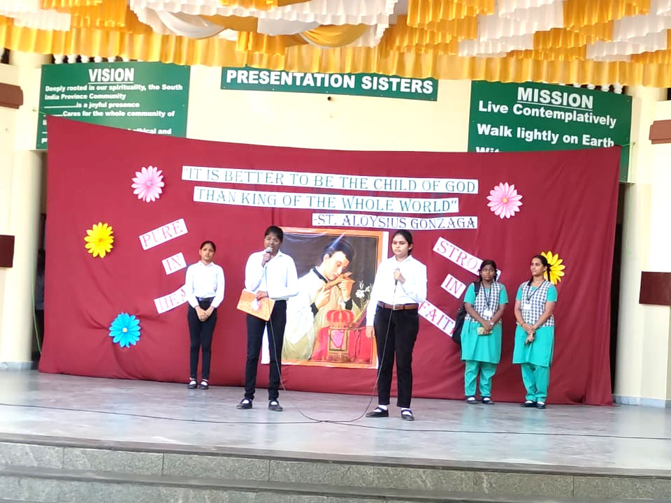 Aloysius Feast - 21st June 2025